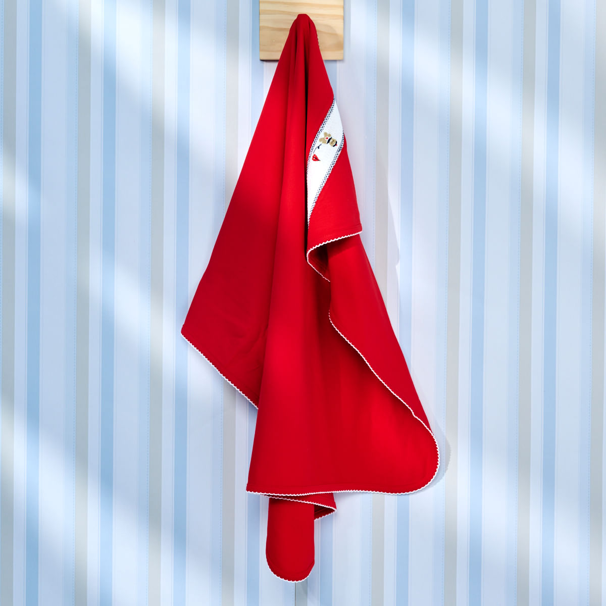 07 03 0362 Manta Charlie Vermelho Branco 001 1